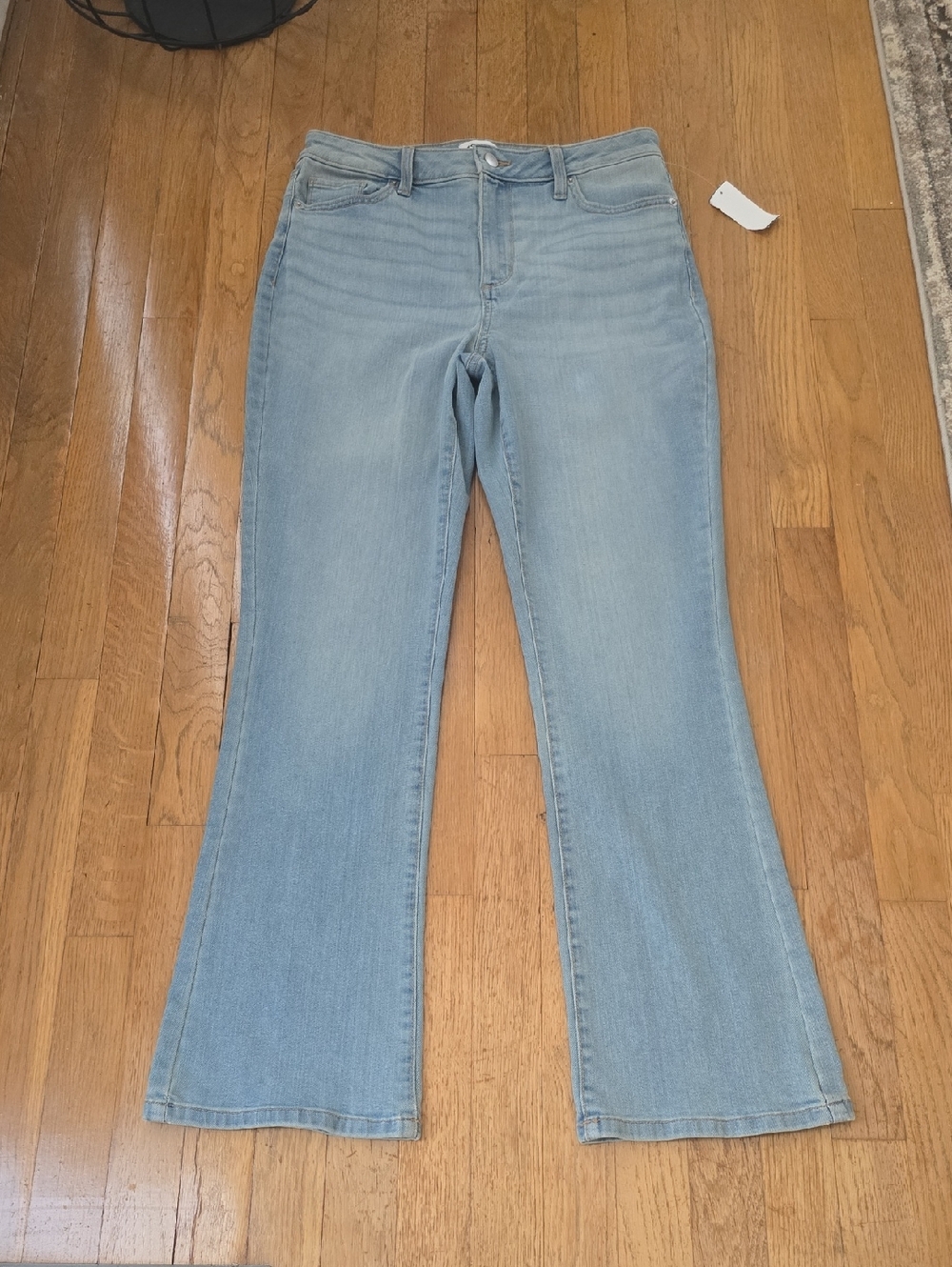 SONOMA BRAND WOMEN'S LIGHT BLUE MID-RISE BOOTCUT JEANS SIZE 10